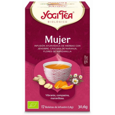 Yogi Tea Bio Chá Mulher 17 Saq
