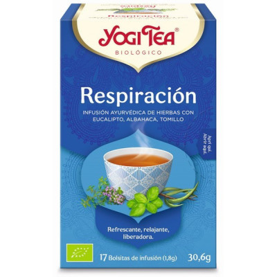 Yogi Tea Bio Chá Respiracao 17 Saq