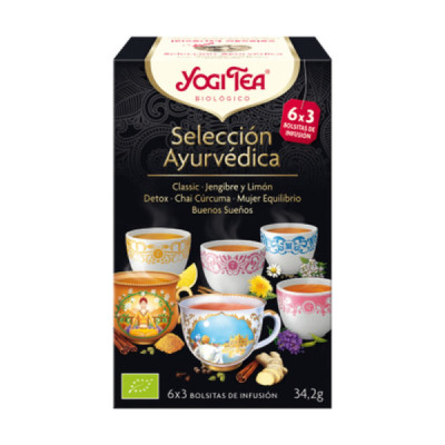 Yogi Tea Bio Chá Selecao Infus 18 Saq