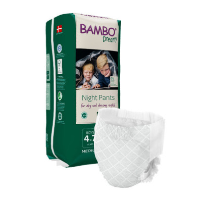 Bambo Dreamy Night Pants Boys M 4-7A 15-35Kg x10 | Farmácia d'Arrábida