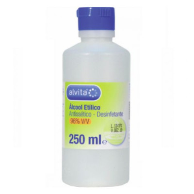 Alcool 96º 250 mL Alvita