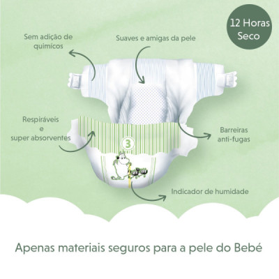 Muumi Baby Fraldas T3 5-8kg x50
