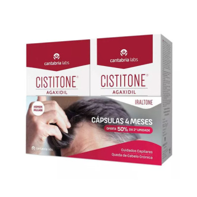 Cistitone Agaxidil Cápsulas Duo Preço Especial | Farmácia d'Arrábida