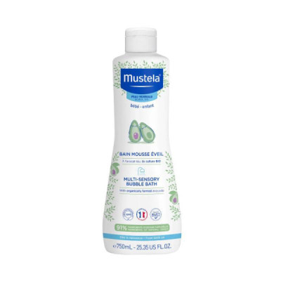 Mustela Bebé Espuma de Banho Multissensorial 750ml