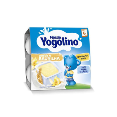 Nestlé Yogolino Cereais e Baunilha +6M 4x100g
