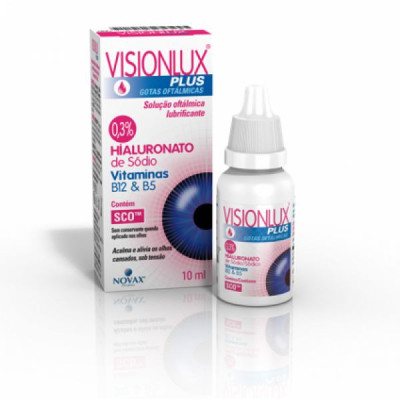 Visionlux Plus Sol Oft 10mL | Farmácia d'Arrábida