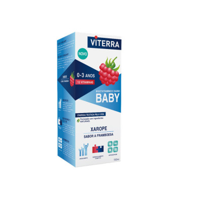 Viterra Baby Xar Framboesa 150 mL | Farmácia d'Arrábida