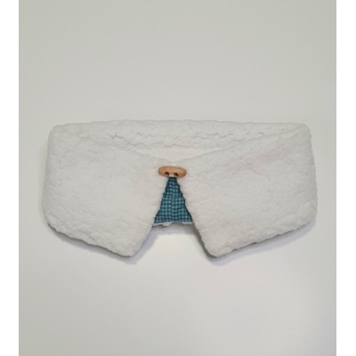 Gola Cão Verde Xadrez Com Pelo M