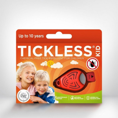 Tickless Kid Repel Ultrason Laranja | Farmácia d'Arrábida