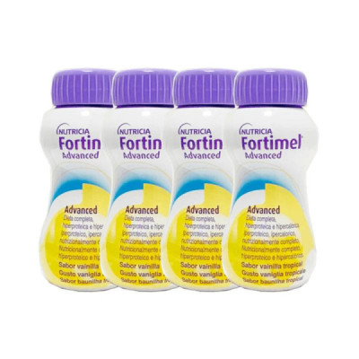 Fortimel Advanced Baunilha Tropical 4x200ml