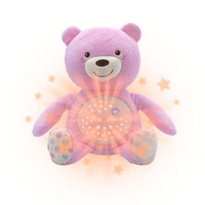 Chicco Ursinho Boa Noite Rosa +0M