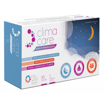 ClimaCare Sono e Tranquilidade Cápsulas x30