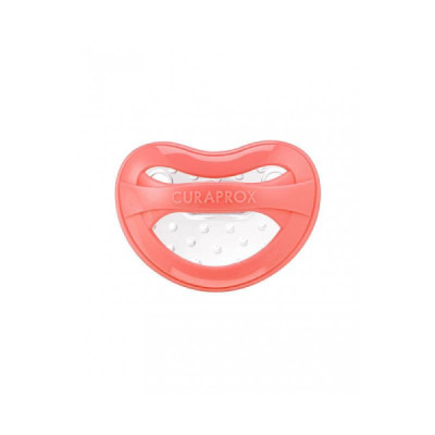 Curaprox Baby Chupeta Coral Size 1 12-30 Meses