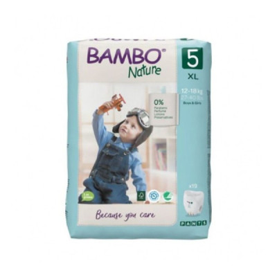 Bambo Nature 5 XL Pants 12-18Kg x19 | Farmácia d'Arrábida