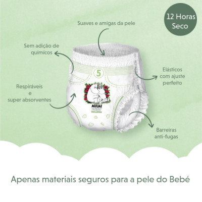 Muumi Baby Fralda Cueca T5 10-15Kg x38