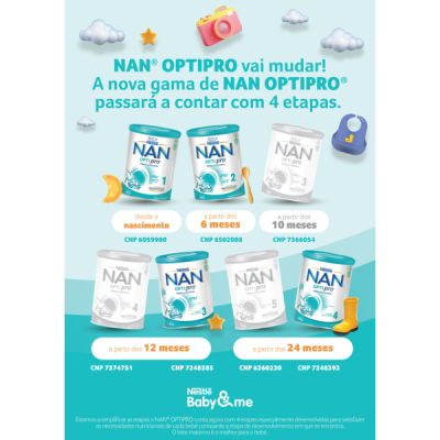 NAN Optipro 3 Leite +12M 800g