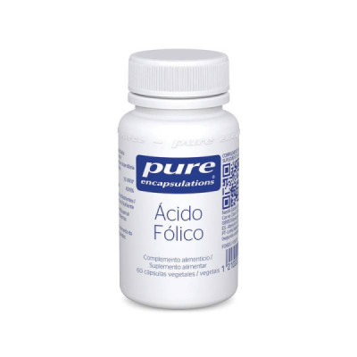 Pure Encapsulations Ácido Fólico 60 Caps | Farmácia d'Arrábida