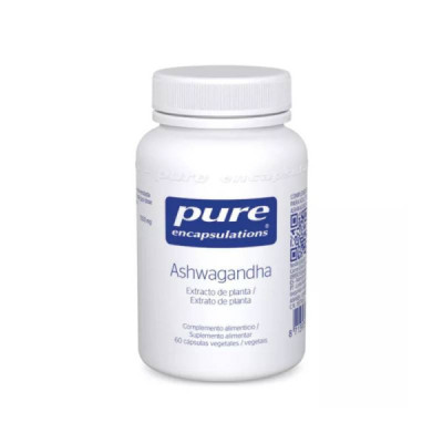 Pure Encapsulations Ashwagandha 60 Caps | Farmácia d'Arrábida