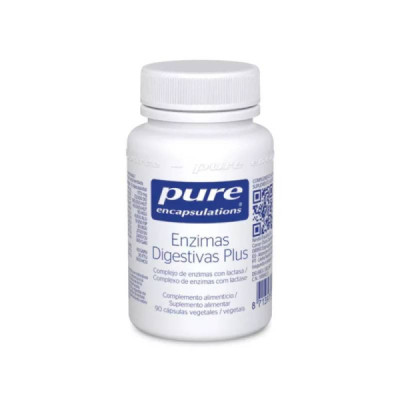 Pure Encapsulations Enzimas Digestivas Plus 90Caps | Farmácia d'Arrábida