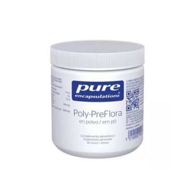 Pure Encapsulations Poly-PreFlora 138g | Farmácia d'Arrábida