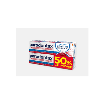 Parodontax Duo - Pasta de Dentes Complete Protection 2x75mL | Farmácia d'Arrábida