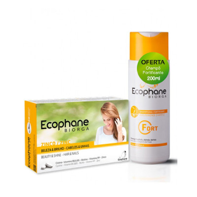 Ecophane Biorga Comprimidos Oferta Champô Fortificante | Farmácia d'Arrábida