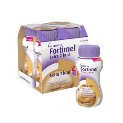 Fortimel Extra 2 kcal Solução Café 4x200ml | Farmácia d'Arrábida