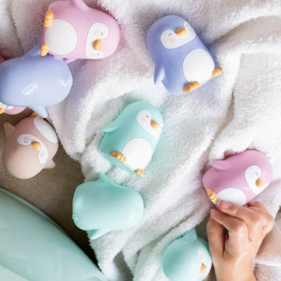 Saro Penguins Party Brinquedos de Banho +4M