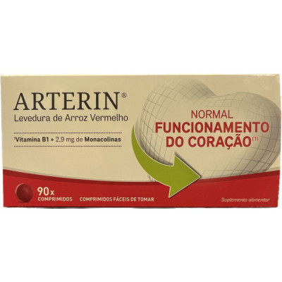 Arterin Levedura Arroz Vermelho Comprimidos X90