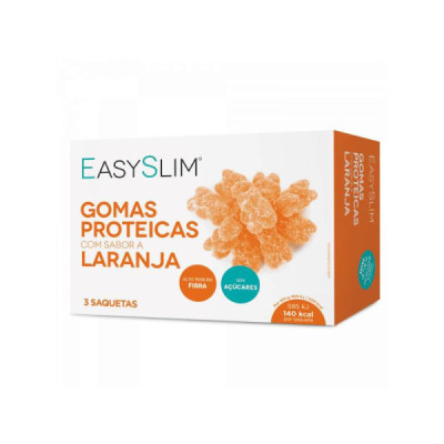 Easyslim Gomas Proteicas Laranja 70Gx3 | Farmácia d'Arrábida