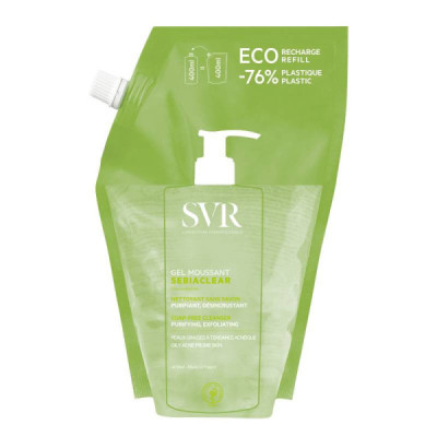 SVR Sebiaclear Gel Moussant Eco-Refill 400ml