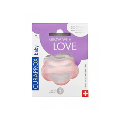 Curaprox Chupeta Rosa Size 2 +30Meses