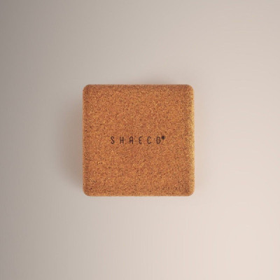 Shaeco Turtle Saboneteira de Cortiça de Viagem