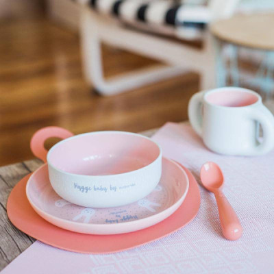 Suavinex Hygge Conjunto de Refeição Rosa +6M