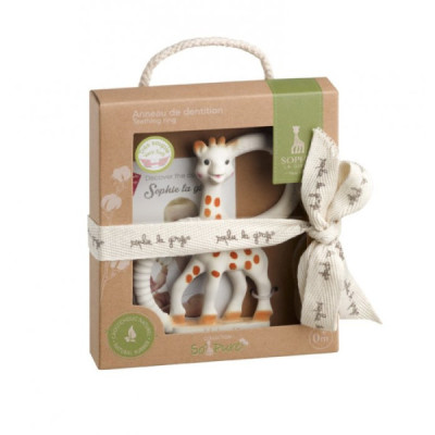 3056562003185 Sophie La Girafe So Pure Anel de Dentição Suave +0M