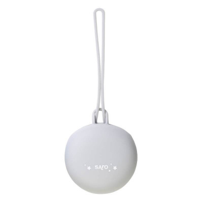 Saro Caixa Porta-Chupeta Silicone Cinza
