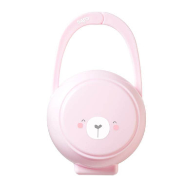 Saro Caixa Porta-Chupetas Rosa