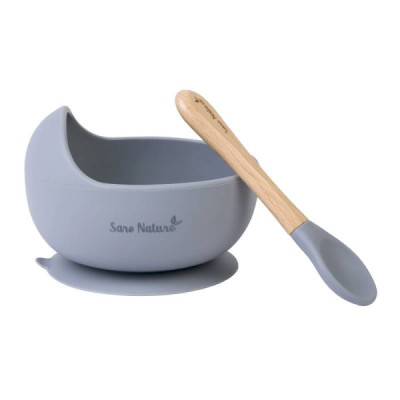 Saro Nordic Wave Set Alimentação Cinza +4M
