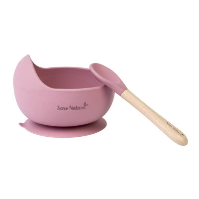8424568173938 Saro Nordic Wave Set Alimentação Rosa +4M