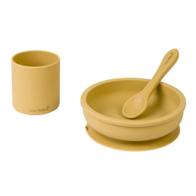 Saro Party Set Alimentação Mostarda +4M