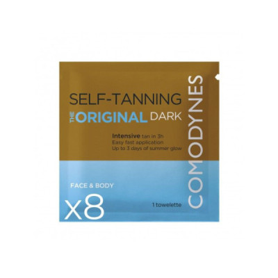 Comodynes Self-Tanning Toalhitas Autobronzeadoras Intensas x8