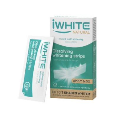 iWhite Natural Tiras de Branqueamento Dissolventes x28
