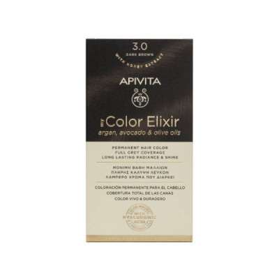 Apivita My Color Elixir Cor 3.0 Castanho Escuro | Farmácia d'Arrábida