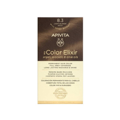 Apivita My Color Elixir Cor 8.3 Loiro Claro Dourado | Farmácia d'Arrábida