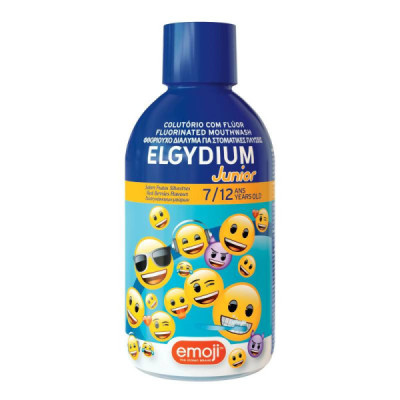 Elgydium Junior Colutório Emoji 500ml | Farmácia d'Arrábida