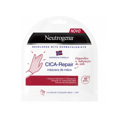 Neutrogena Cica-Repair Máscara de Mãos 2x10g | Farmácia d'Arrábida