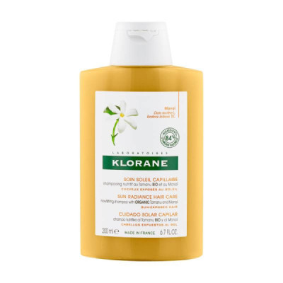 Klorane Solar Champô Capilar Tamanu Bio e Manoï 200ml