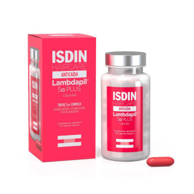 7135392 ISDIN Lambdapil 5 Alfa Plus Antiqueda 60 Cápsulas
