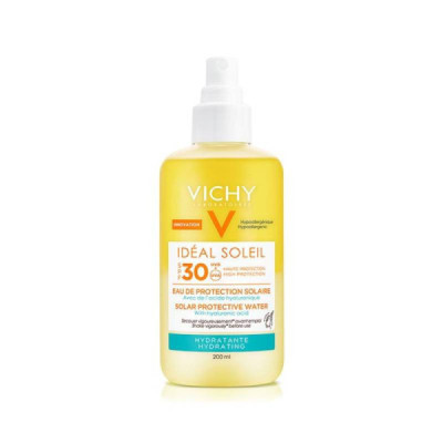 Vichy Idéal Soleil Água Protetora Hidratante FPS 30 200ml | Farmácia d'Arrábida