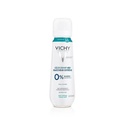 Vichy Desodorizante Spray Frescura Extrema 48h 100ml | Farmácia d'Arrábida